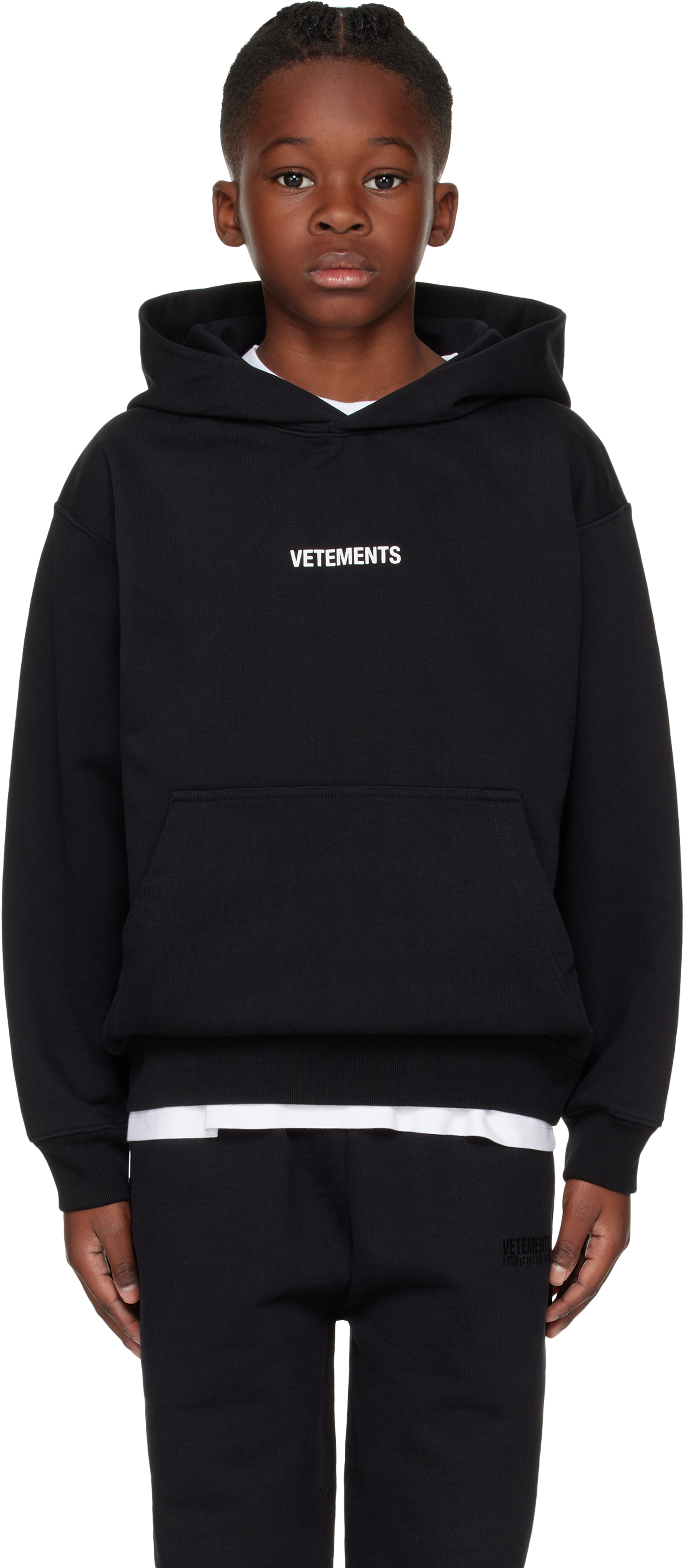 

Детская толстовка с логотипом VETEMENTS