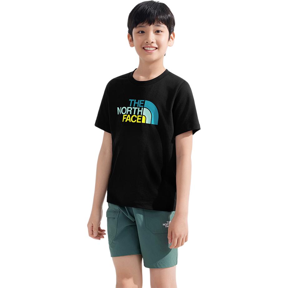 THE NORTH FACE Футболка Cosmic Black для детей 3-7 лет — фото 4
