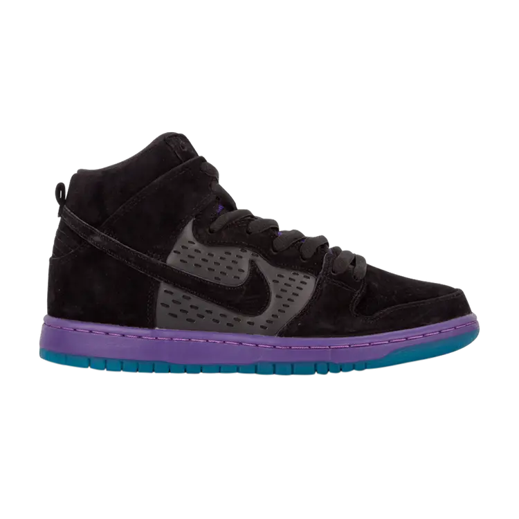 

Кроссовки Nike Dunk High Pro SB 'Black Grape', черный