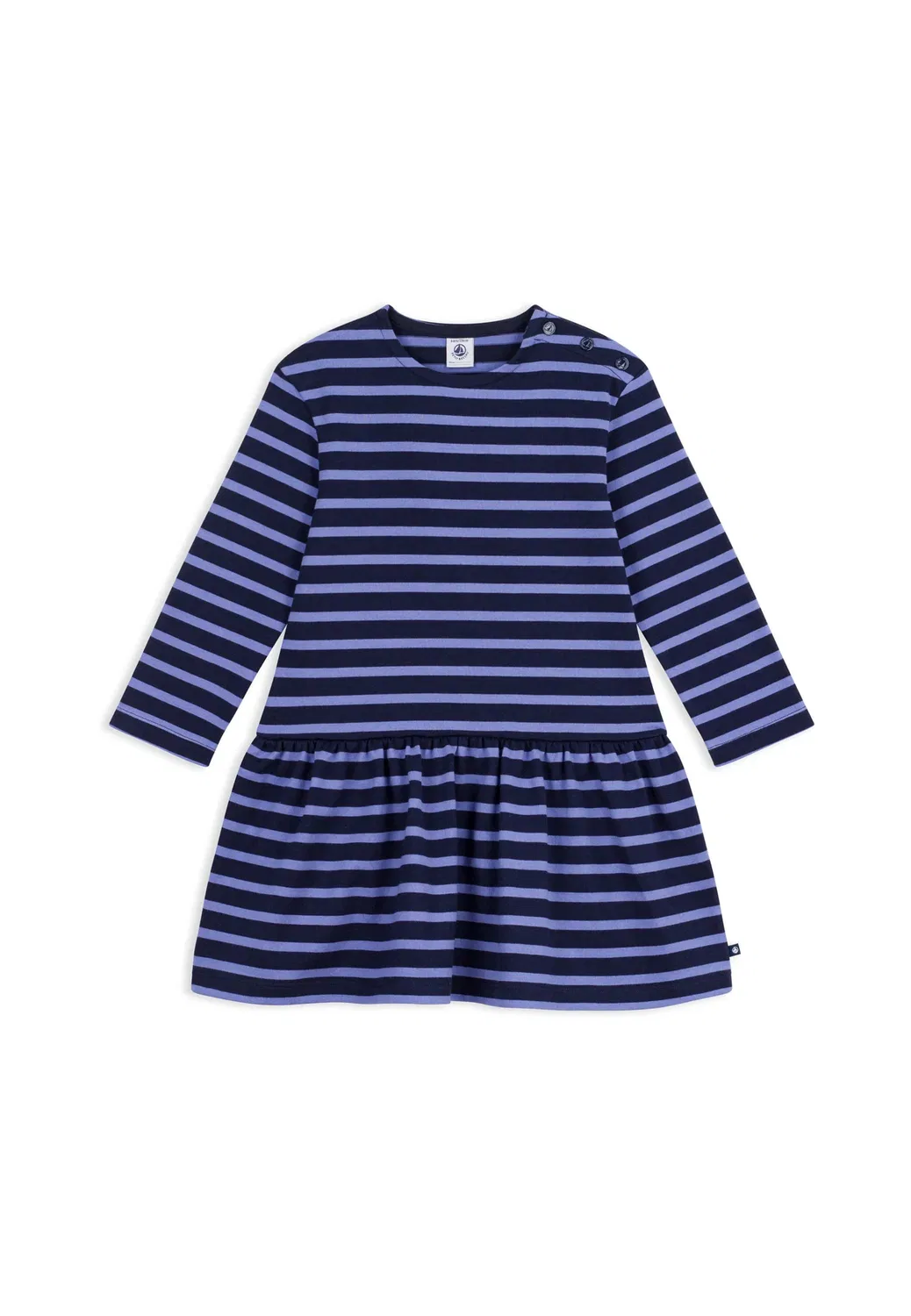 Повседневное платье Petit Bateau, Smoking Lavander