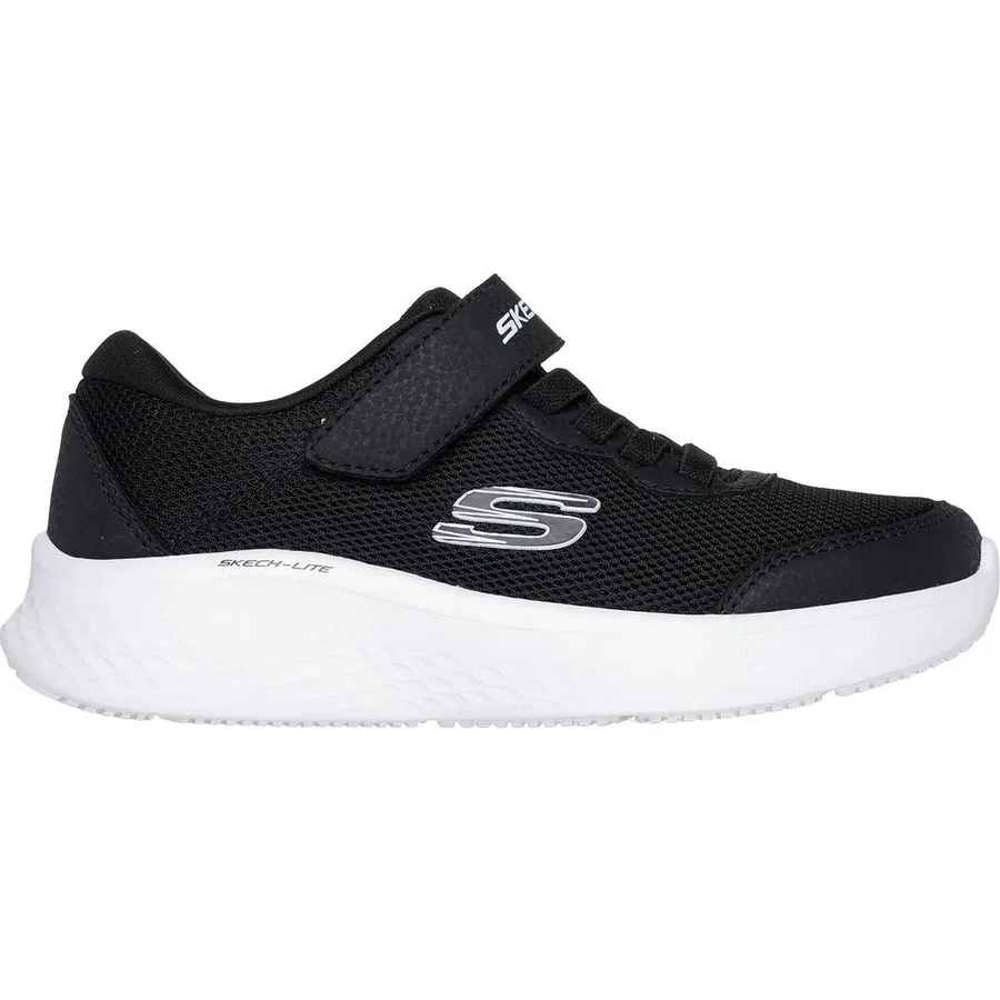 Кроссовки детские с дышащим текстилем Skechers Skechlite Pro, Черный