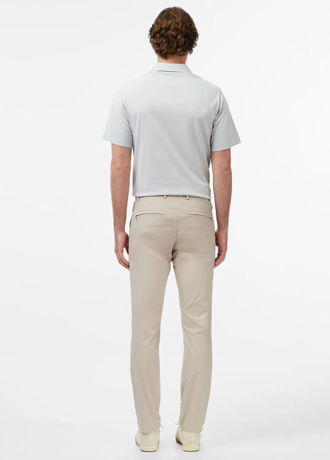 Брюки классические Slim Fit Lacoste, beige — фото 2
