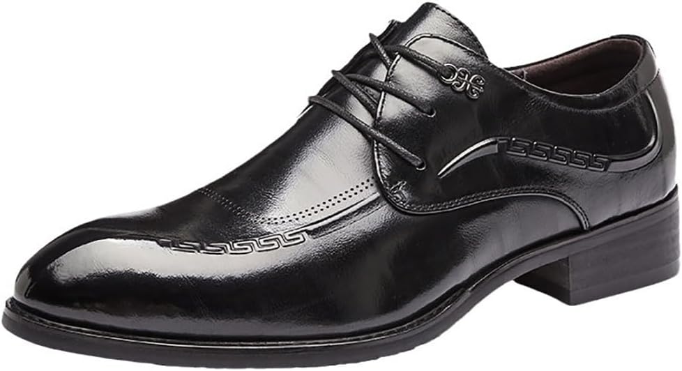 

Мужские классические оксфорды TNXZ, кожаные деловые туфли, современные дерби, черный