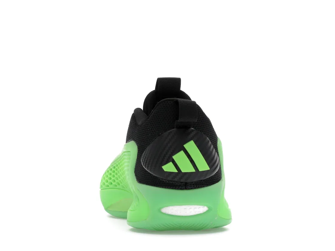 Детские кроссовки для мальчиков с длинным язычком Adidas AE 1 Low, Lucid Lime/Aurora Ink/Core Black — фото 4