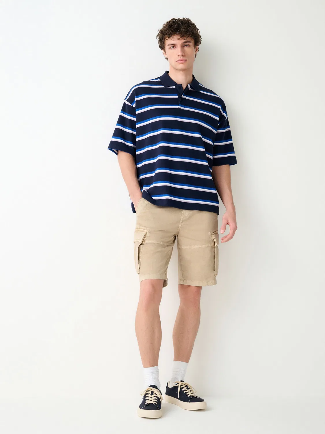 Шорты карго утилитарные, модель Sand Utility Cargo Shorts Next, песочный — фото 2