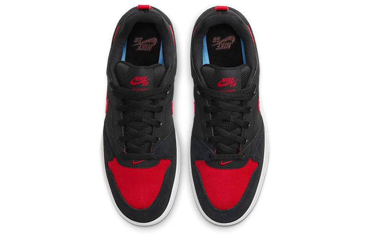 Кроссовки для скейтбординга Nike SB Alleyoop, черный/красный — фото 4