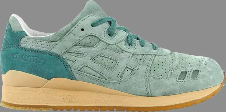 Кроссовки saint alfred x gel lyte 3 'lake shore' Asics, зеленый — фото 2
