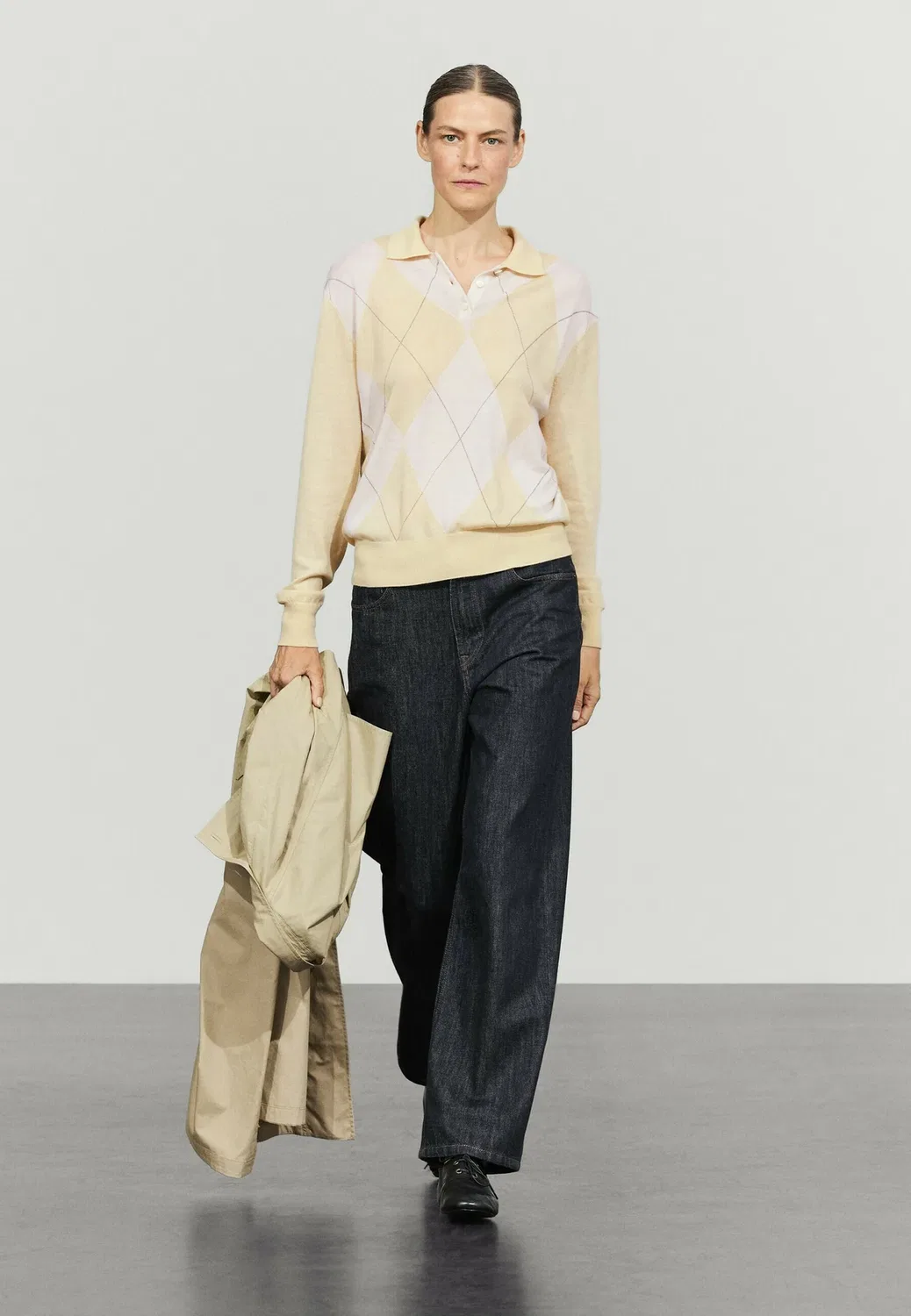 Прыгун Massimo Dutti, Light Yellow — фото 4