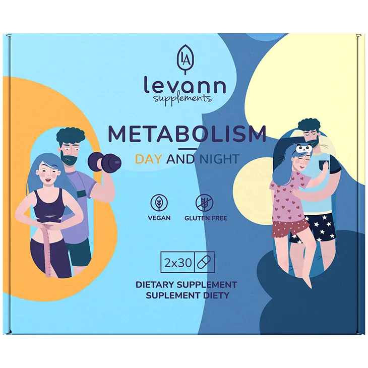 

Levann Supplements Metabolizm Dzień+Noc БАД, 2х30 капс.
