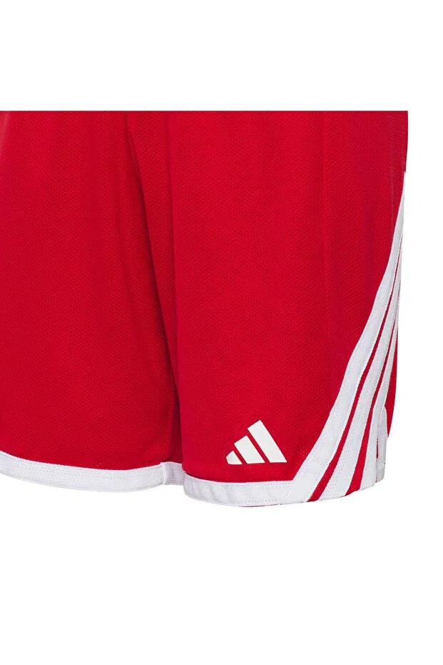 Детские шорты для девочек спортивные Adidas, Team Power Red-White — фото 4