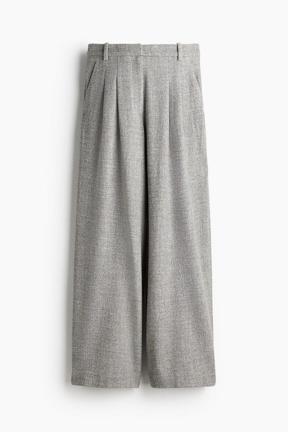 

Брюки H&M Wide-leg, серый