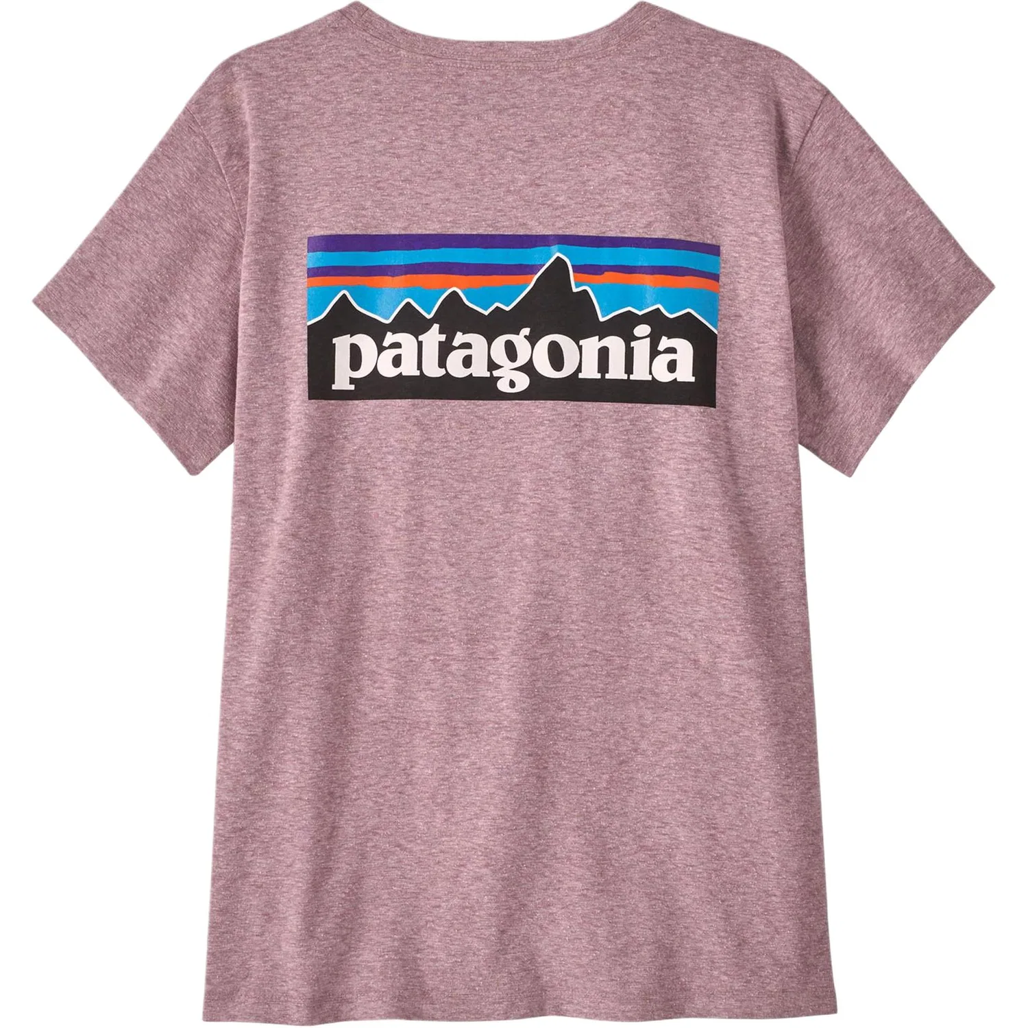 Женская футболка с принтом Responsibili Tee Patagonia, Quiet Purple/QVLT