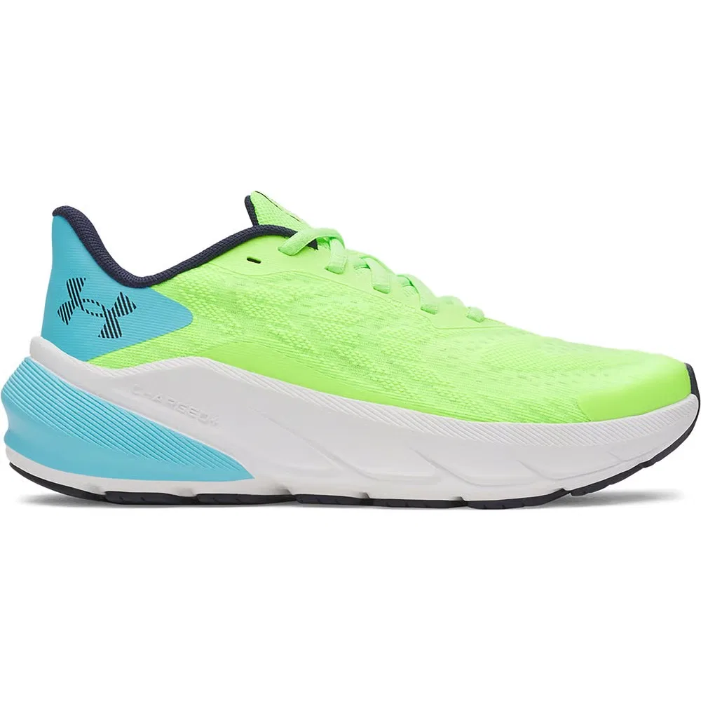 Детские кроссовки Charged+ Turbulence 3 для малышей Under Armour, Green/Blue /Navy — фото 2