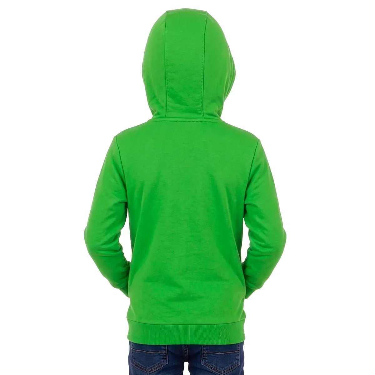 Худи на молнии Luigi Super Mario, Green — фото 4