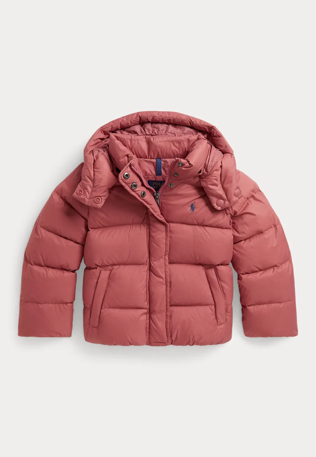 Пуховая куртка с капюшоном, размер 2-6 лет - пуховая куртка Polo Ralph Lauren, Canvas Pink
