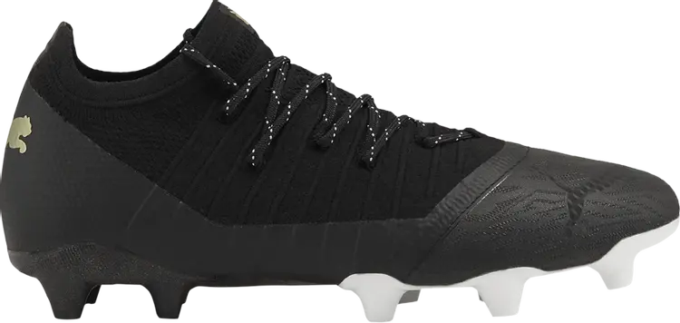

Бутсы Puma Future 1.3 Lazertouch FG AG Black Metallic Gold, черный
