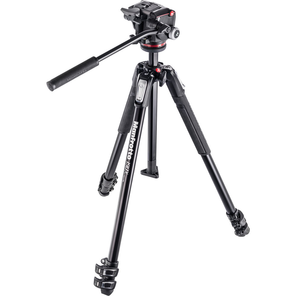 

Трехсекционный штатив Manfrotto 190X3 с жидкостной головкой MHXPRO-2W