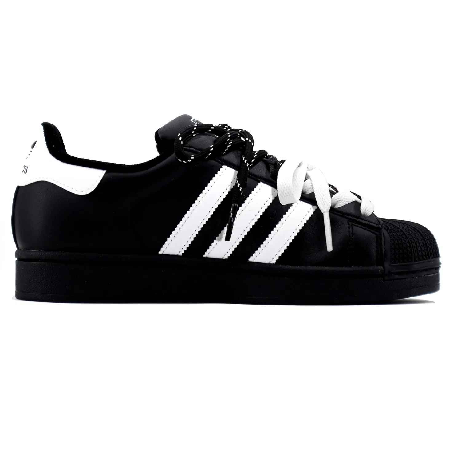Детские кроссовки для скейтбординга с низким верхом Originals Superstar Adidas, Black — фото 4