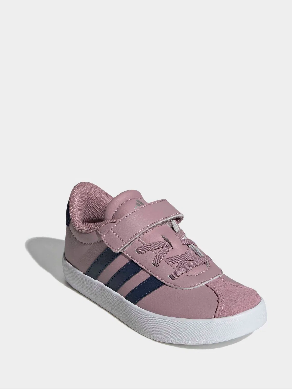 Кроссовки с липучками adidas Purple Vl Court 3.0, фиолетовый