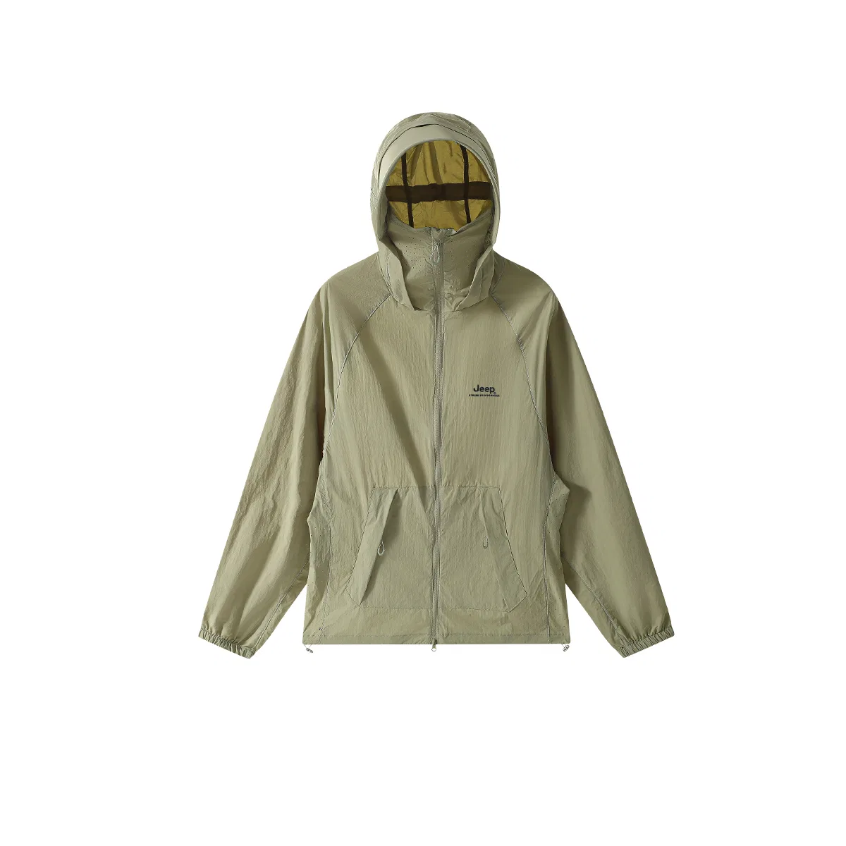 Детская одежда для защиты от солнца с длинным рукавом Jeep Leisure Collection, Light Army Green