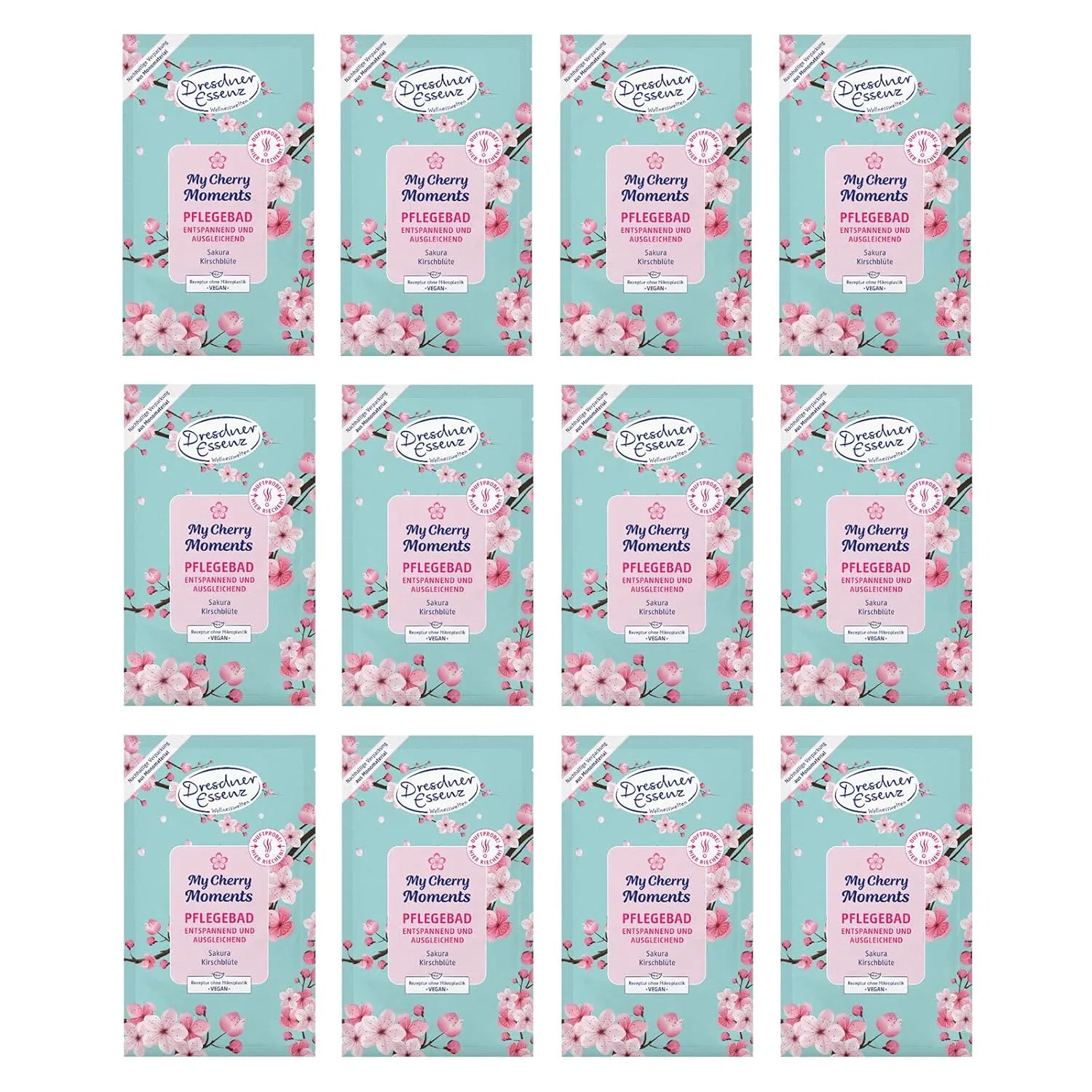 Пена для ванны My Cherry Moments, Dresdner Essenz, 12x60 г