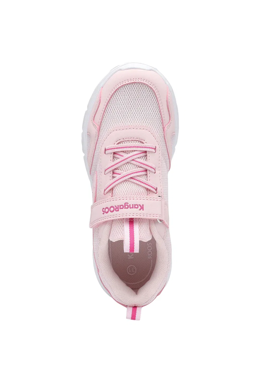Кроссовки Kinder k-etk rooz ev 10497 000 6175 розовые - кроссовки Kangaroos, Frost Pink Daisy Pink — фото 3