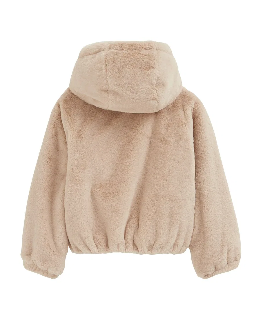 Куртка WE Fashion межсезонья бежевого цвета — фото 3