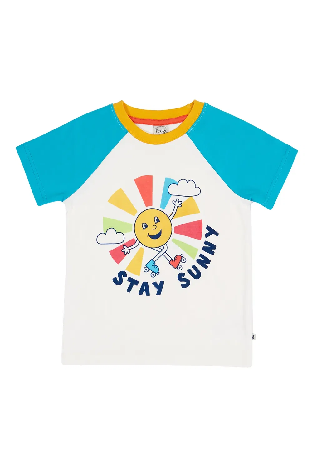 Детская футболка с рукавом реглан Tamar Frugi, Multi