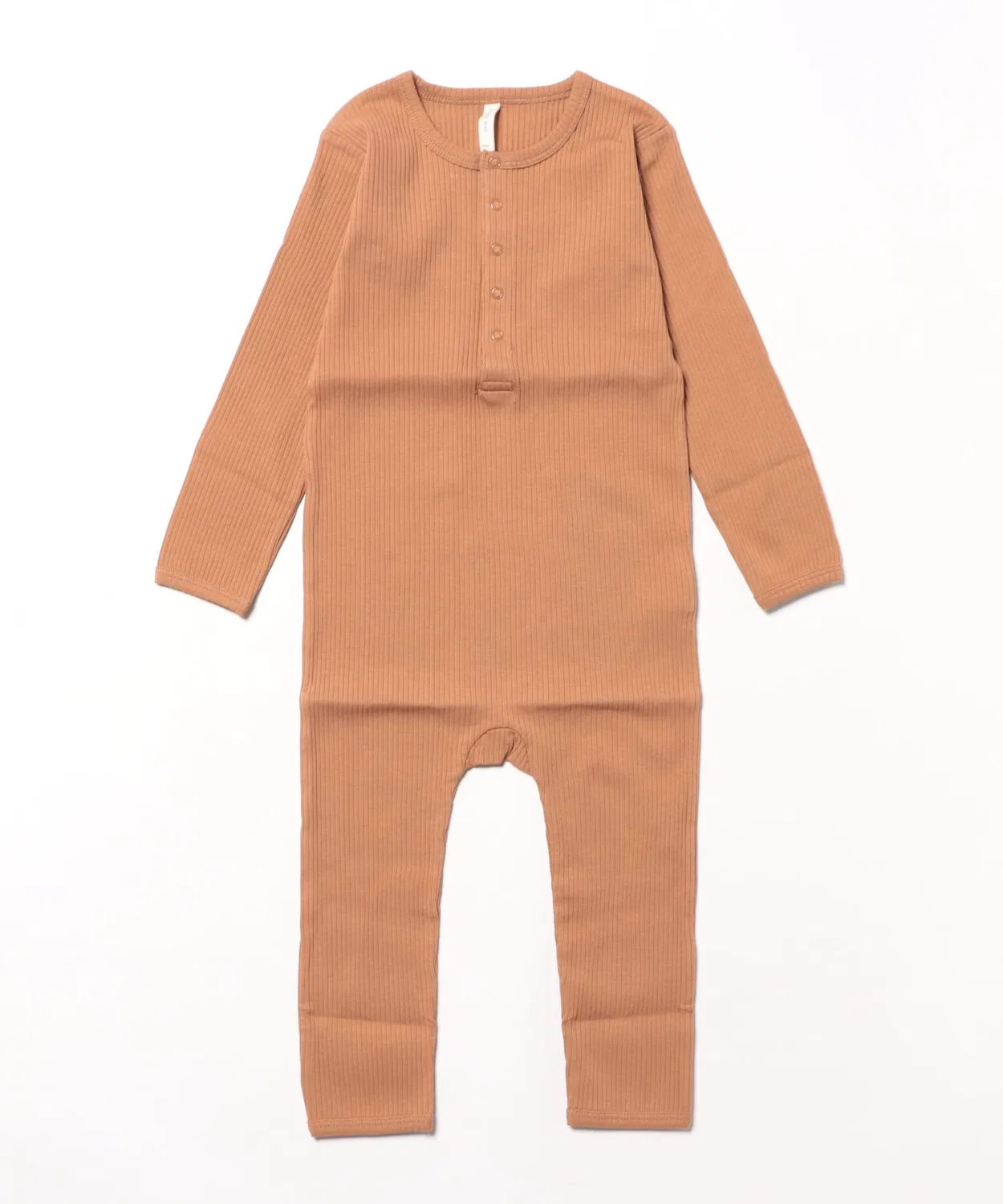 Mag. Детский комбинезон с длинным рукавомQuincy Mae, Коричневый