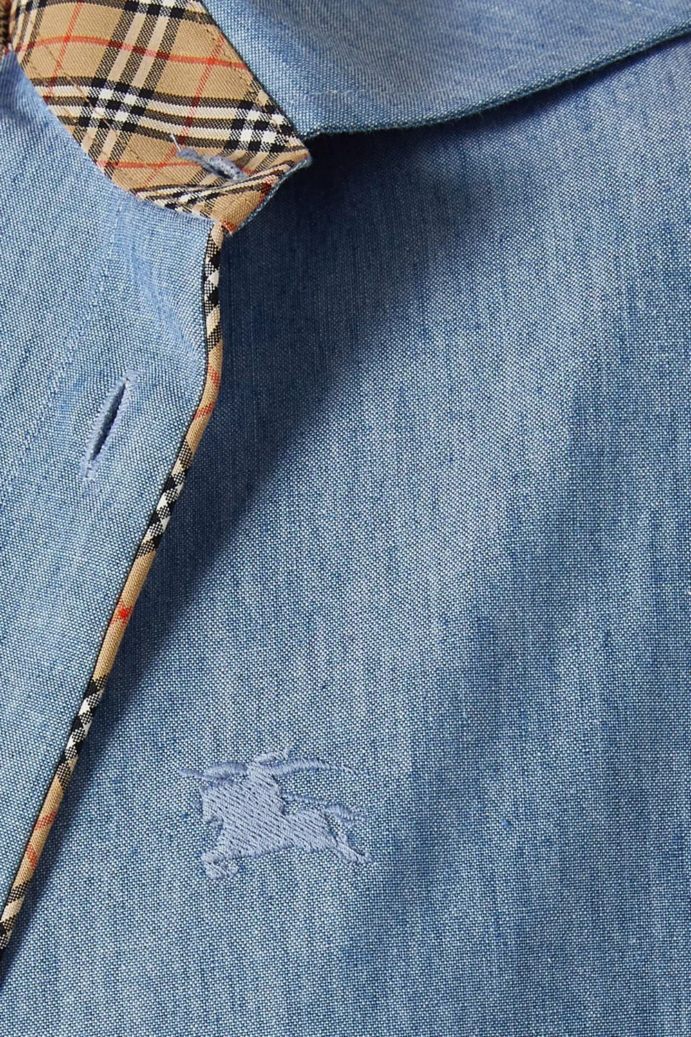 Рубашка в клетку Sam Burberry — фото 4
