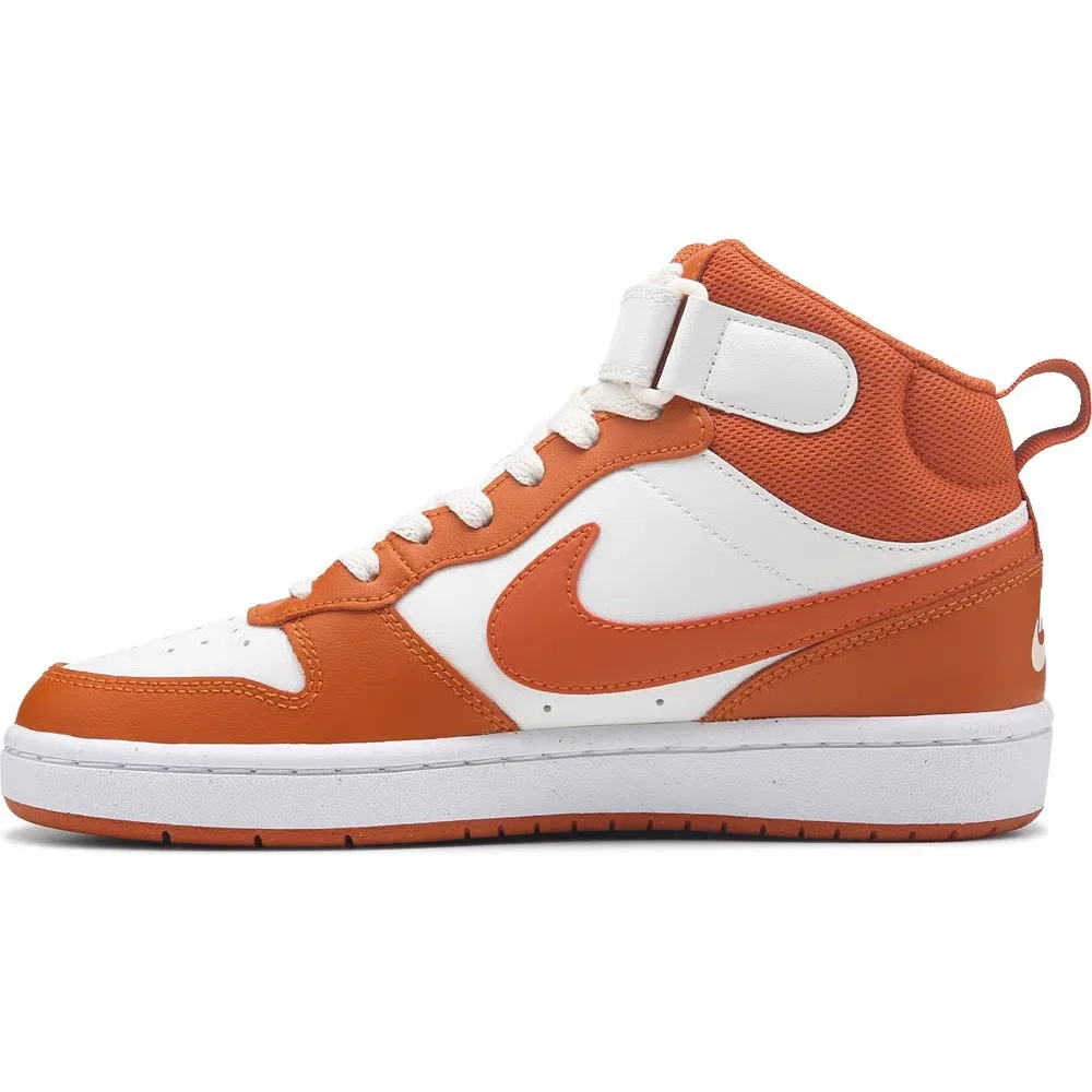 Детские кроссовки Kids' Court Borough средней высоты Nike, Sail/Brown — фото 3
