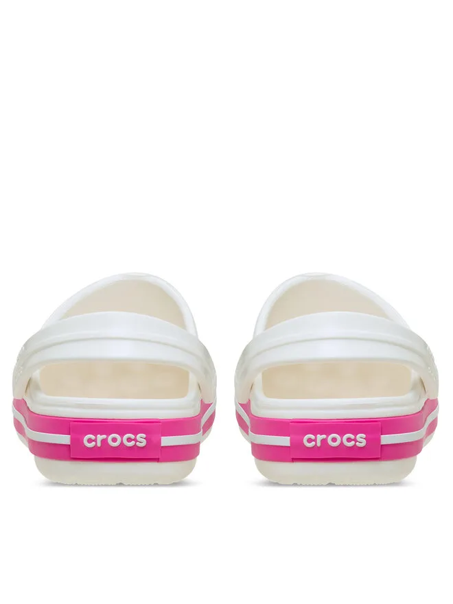 Crocs Crocband Clog K 207006 белые мюли — фото 3