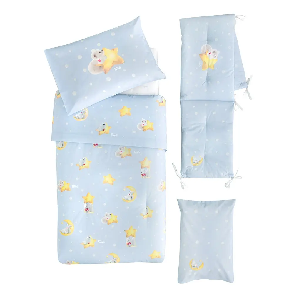 

Одеяло с бортиками для детской кровати Gabel Sweet Dreams Trudi Sogno, голубой
