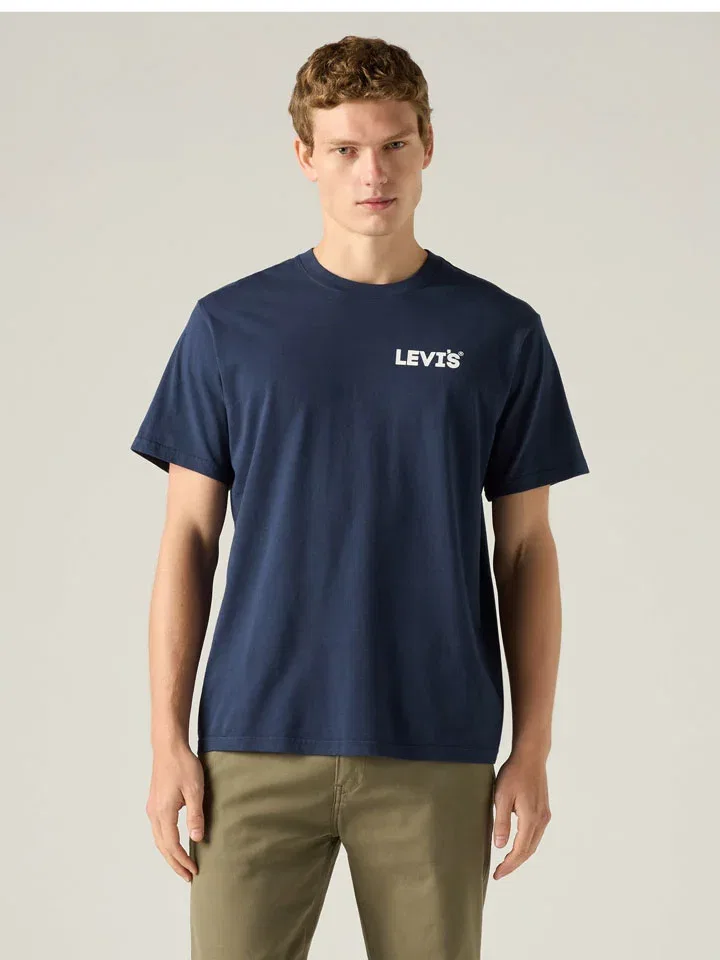 Рубашка классическая Levi'S, темно-синий — фото 2