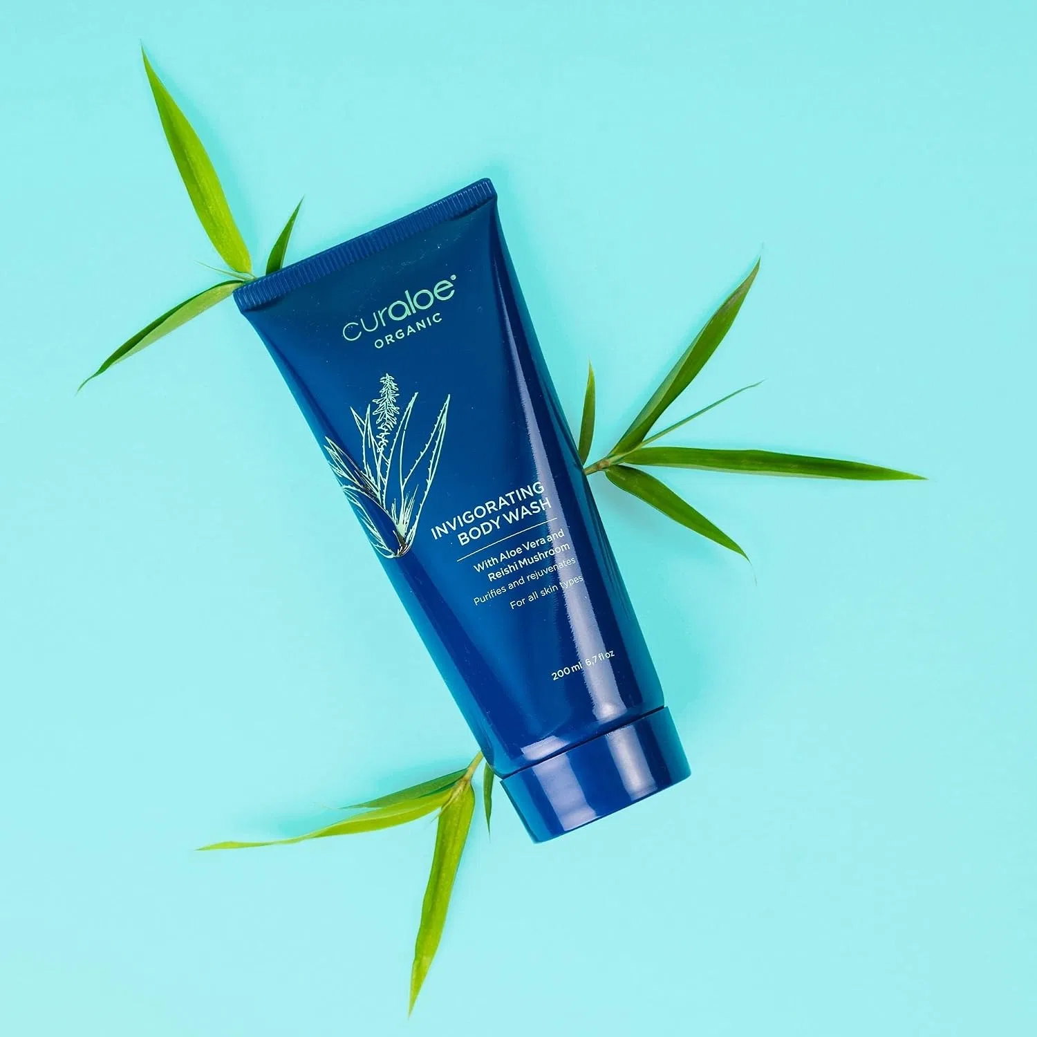Гель для душа Invigorating Body Wash, Curaloe, 240 мл — фото 2