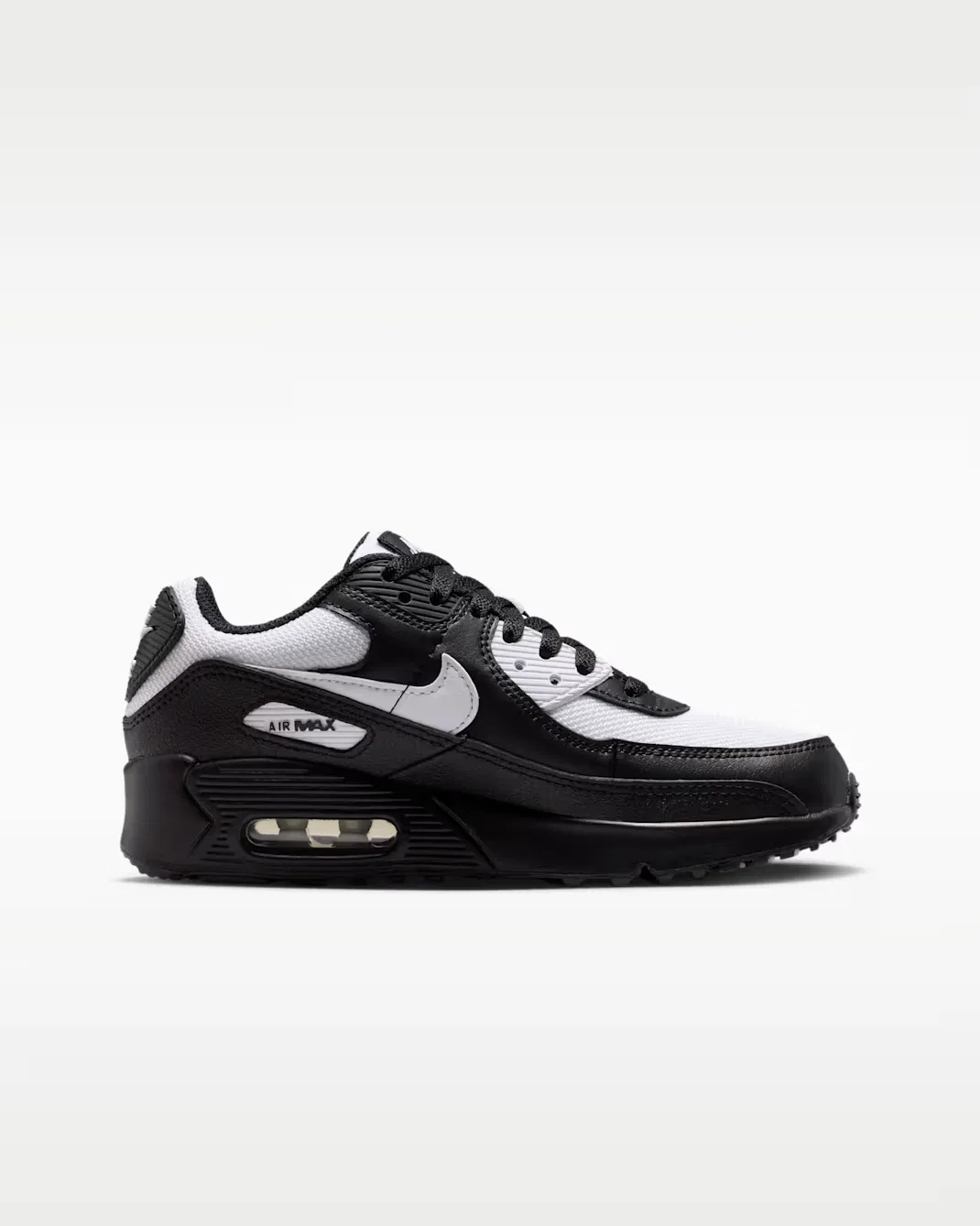 Кроссовки для детей постарше Nike Air Max 90, Black/White — фото 3