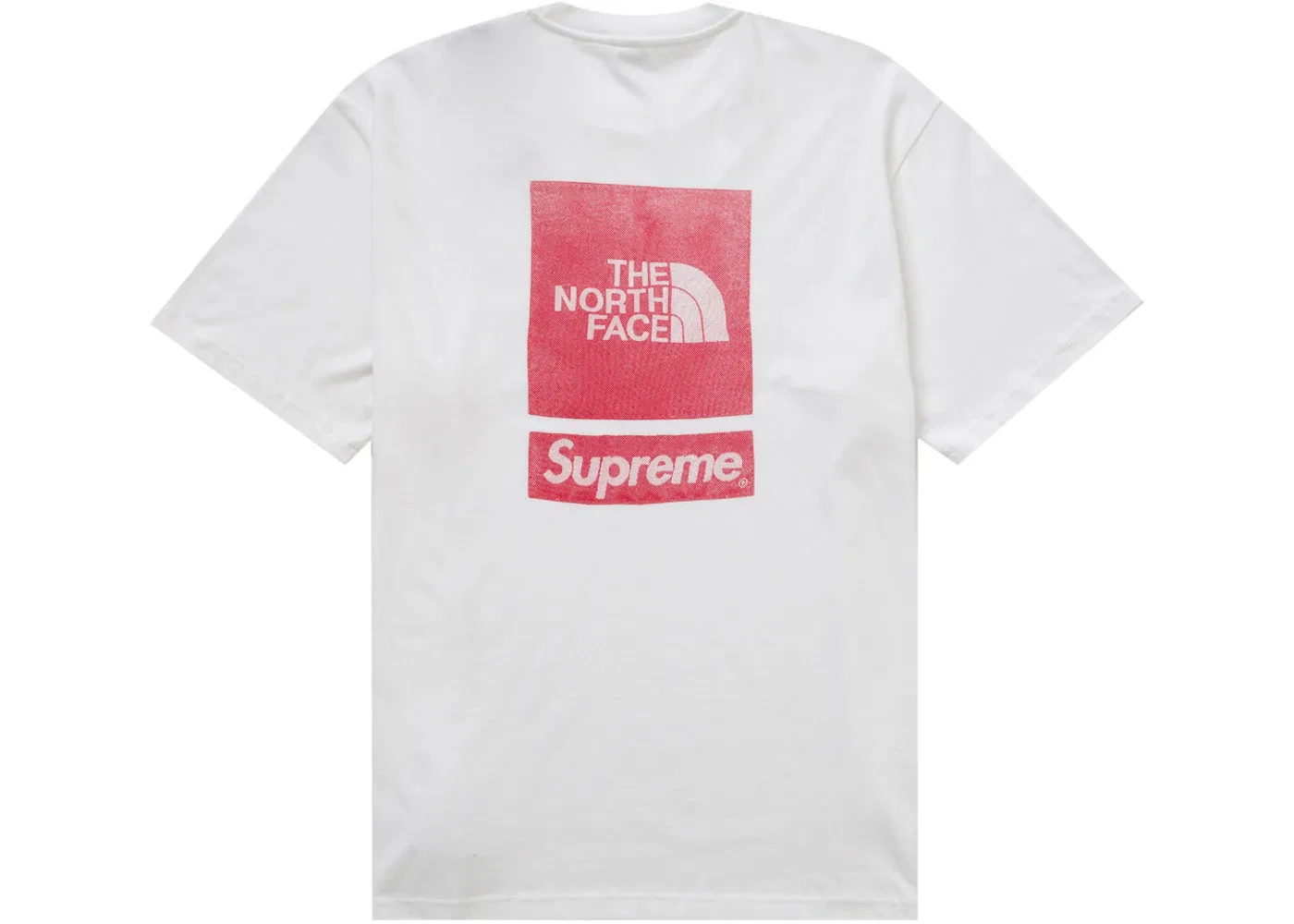 Мужская футболка с принтом Supreme, The North Face, White