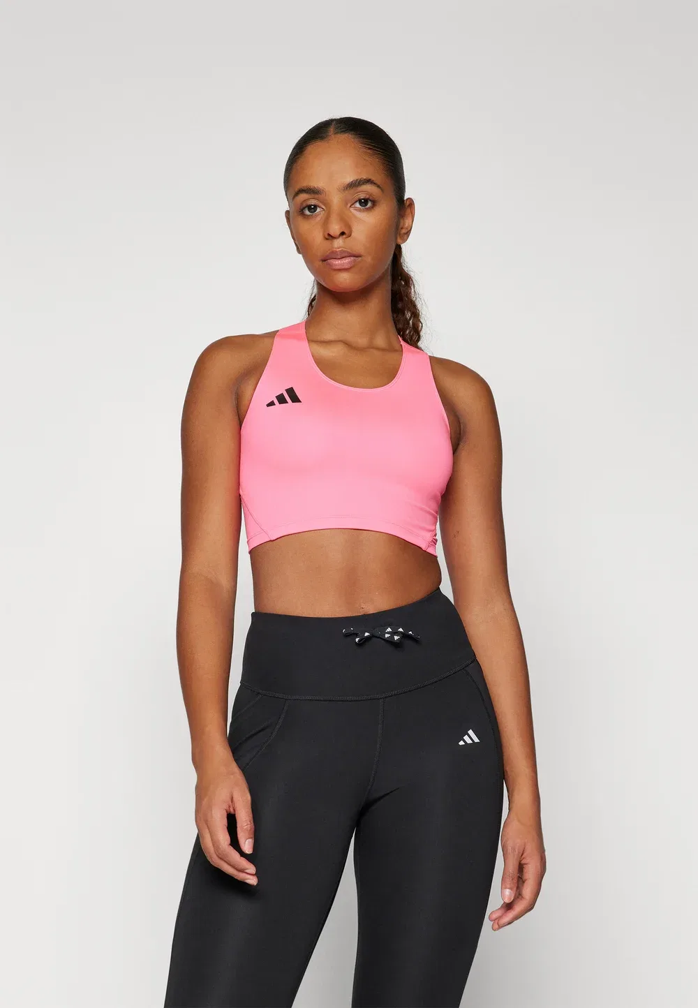 Адайзеро - топ Adidas Performance, Lucid Pink