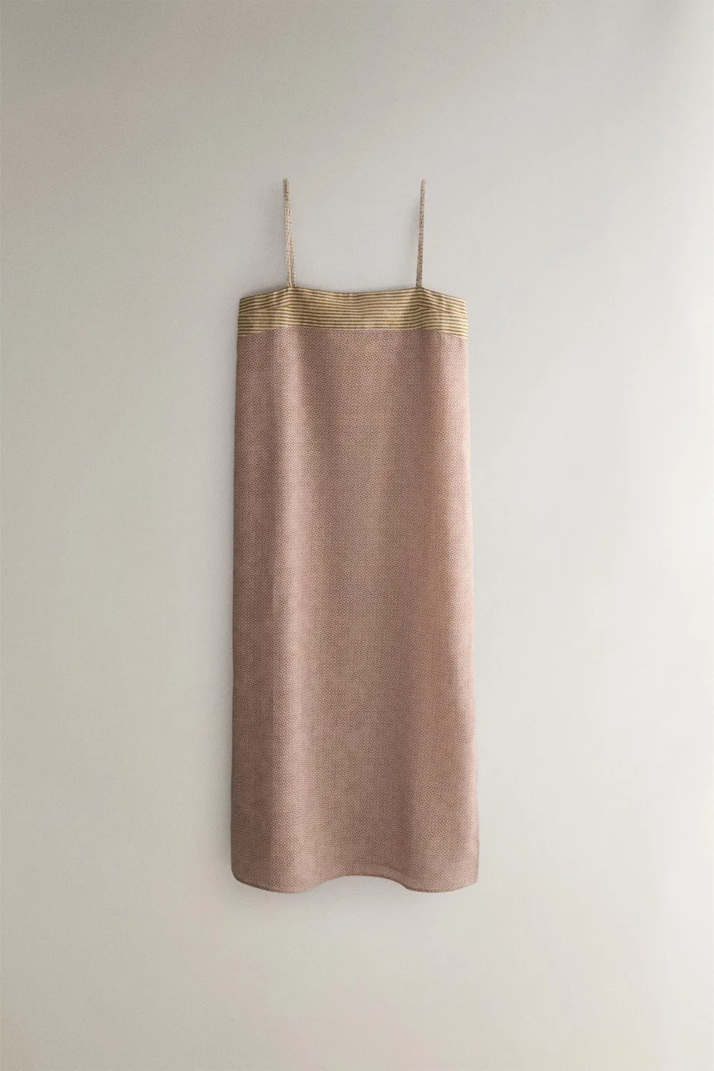 Платье с контрастным принтом | Кэтрин Поул ZARA, Beige
