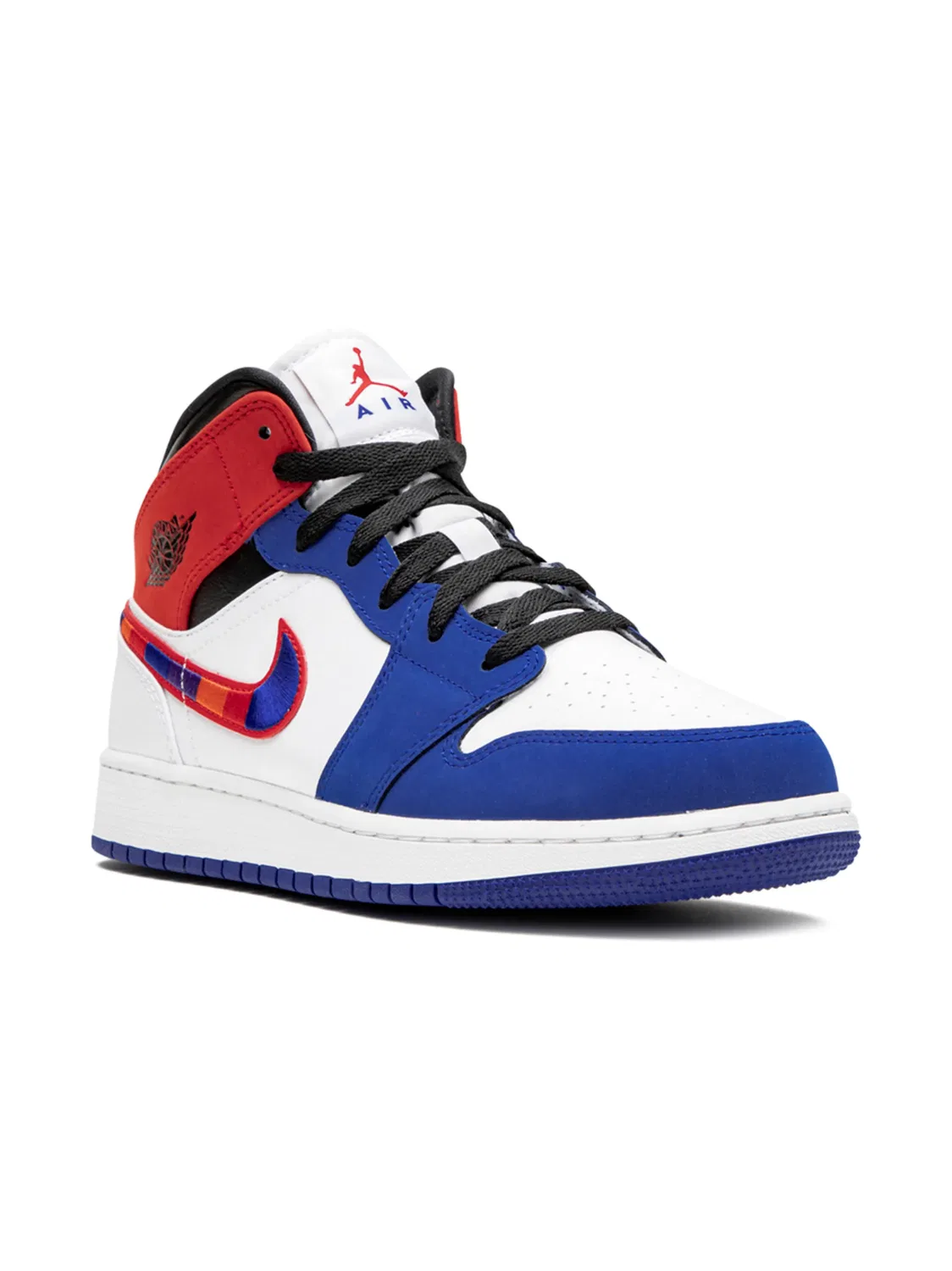 Кроссовки Air Jordan 1 Mid SE с Многоцветным Сволошем