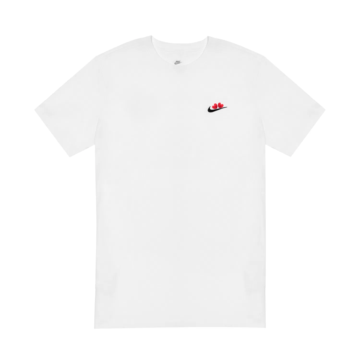 Футболка с вышивкой, белая, Nike