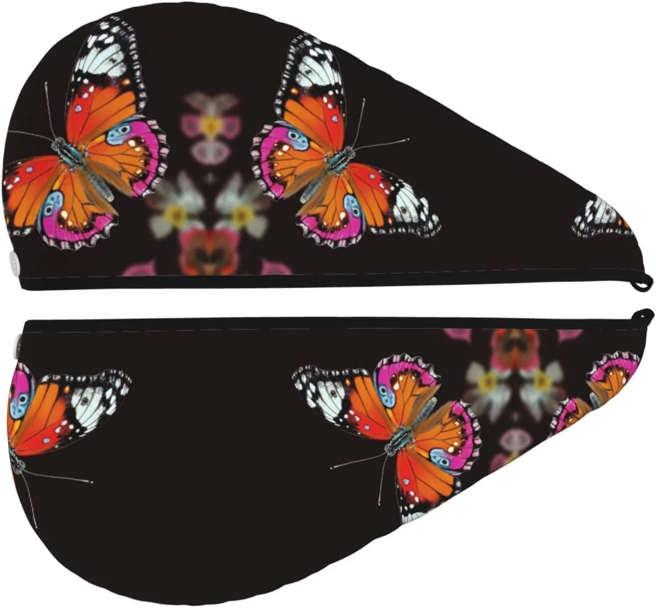 Шапочка для душа Pretty Butterfly, BONDIJ, 64x25.4 см, Coral Velvet — фото 2
