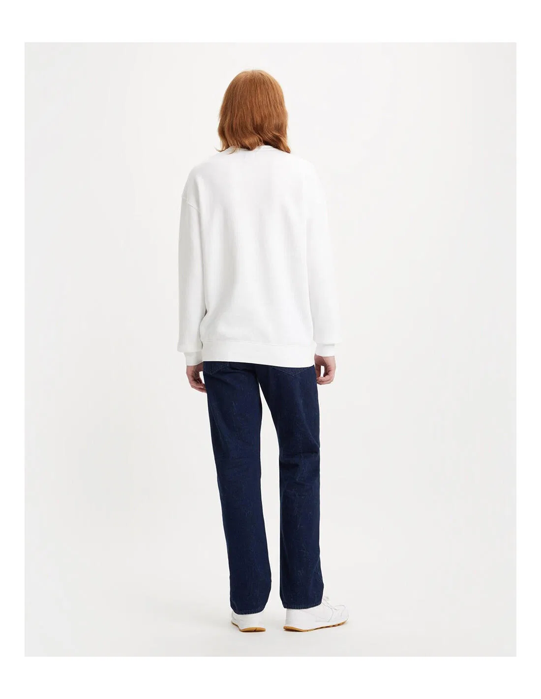 Мужской свитшот с графическим принтом Relaxed Graphic Crew Levi's, Weiss — фото 3