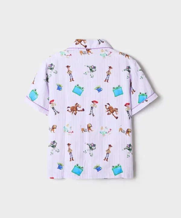 Пижама с коротким рукавом, Toy Story, Spao Kids, фиолетовый — фото 4