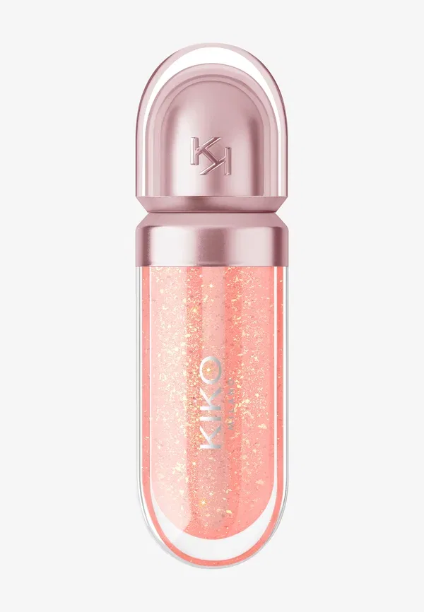 3D увлажняющее масло для губ - масло для губ 6.5 мл Kiko Milano, цвет 02 atomic orange — фото 2
