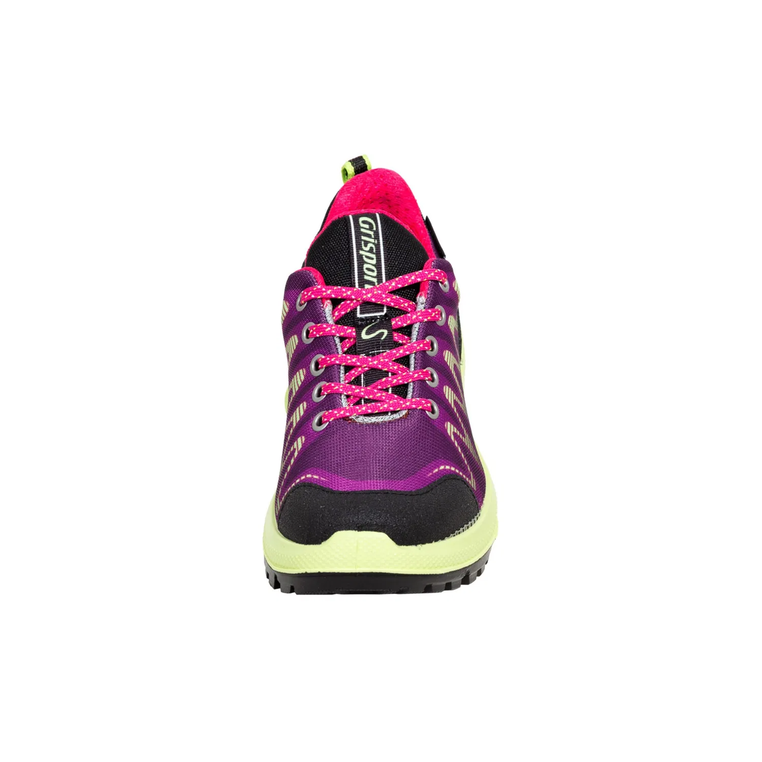 Детские кроссовки на шнуровке Grisport, Lilac/Lime — фото 3