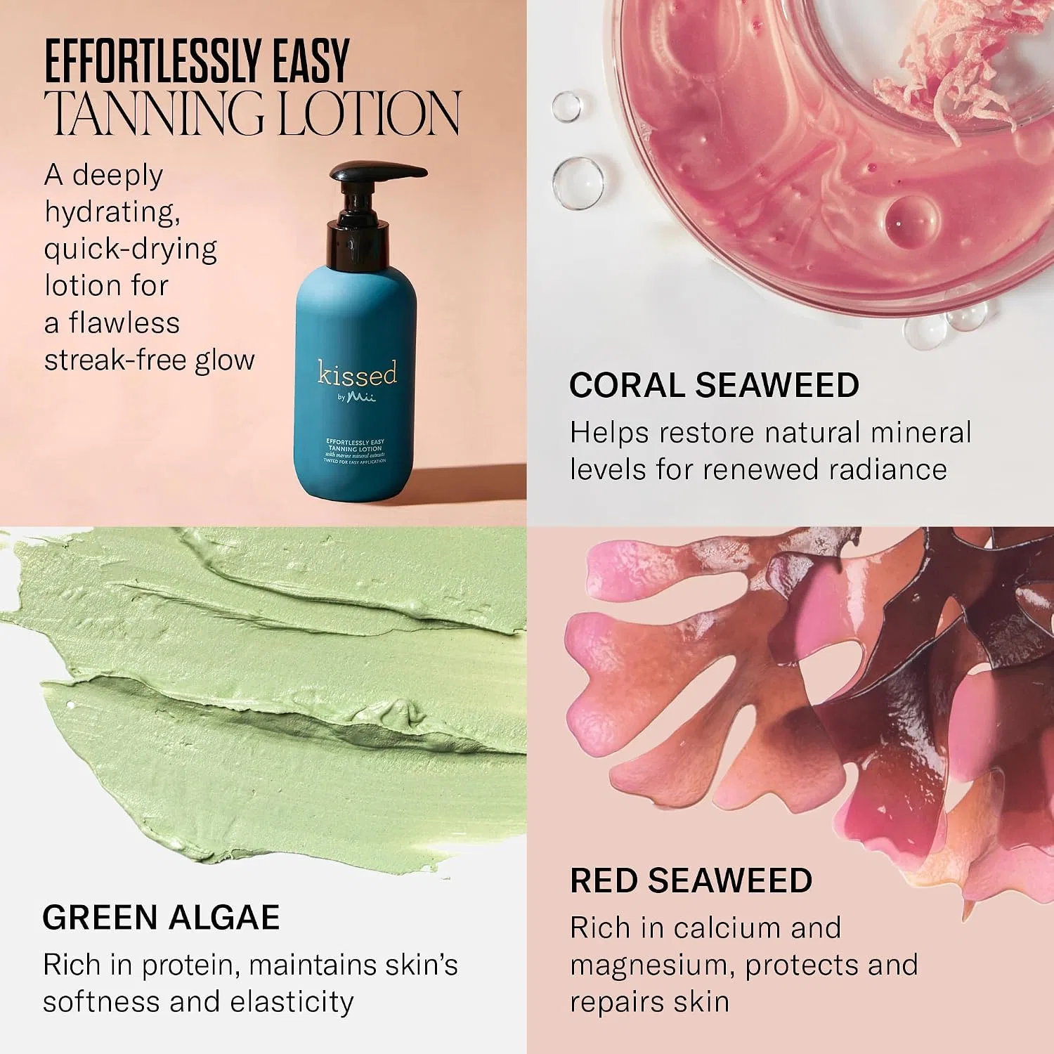 Лосьон для загара Effortlessly Easy Tanning Lotion Dark, Mii, 200 мл, Темный — фото 3