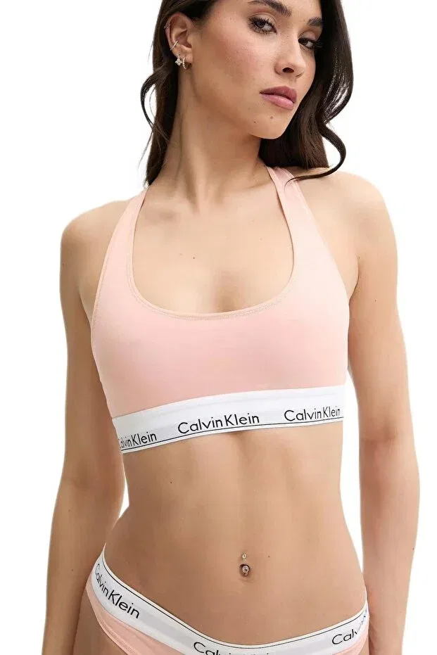 Женская бралетте с принтом Calvin Klein, Pink