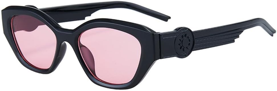 

LVTFCO Популярные модные солнцезащитные очки «кошачий глаз» для женщин, ретро-очки с защитой от УФ-излучения UV400, модные овальные солнцезащитные очки нейтрального оттенка для мужчин, 2