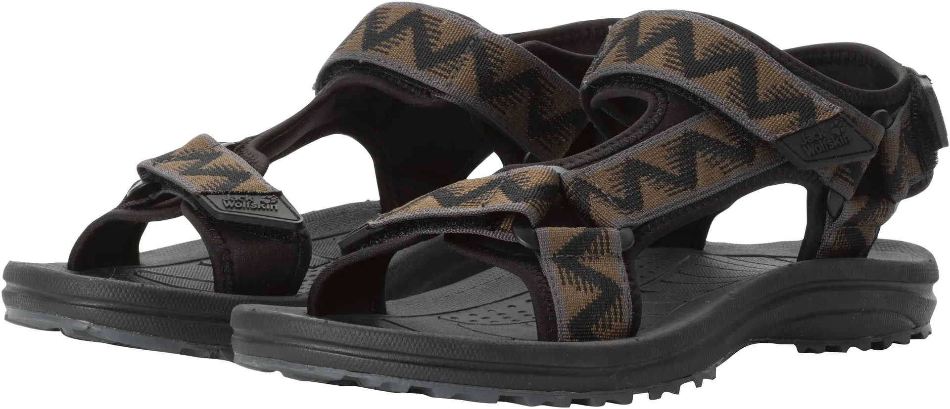 

Сандалии Jack Wolfskin "WAVE BREAKER M", с застежкой-липучкой, цвет Tobacco